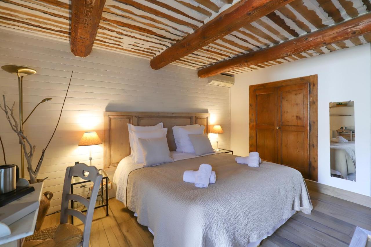 Hotel La Ferme De La Huppe Gordes Esterno foto