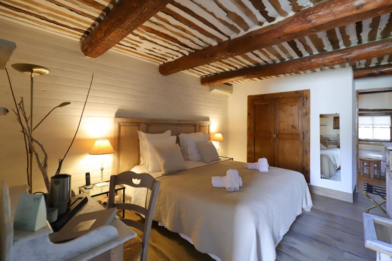 Hotel La Ferme De La Huppe Gordes Esterno foto