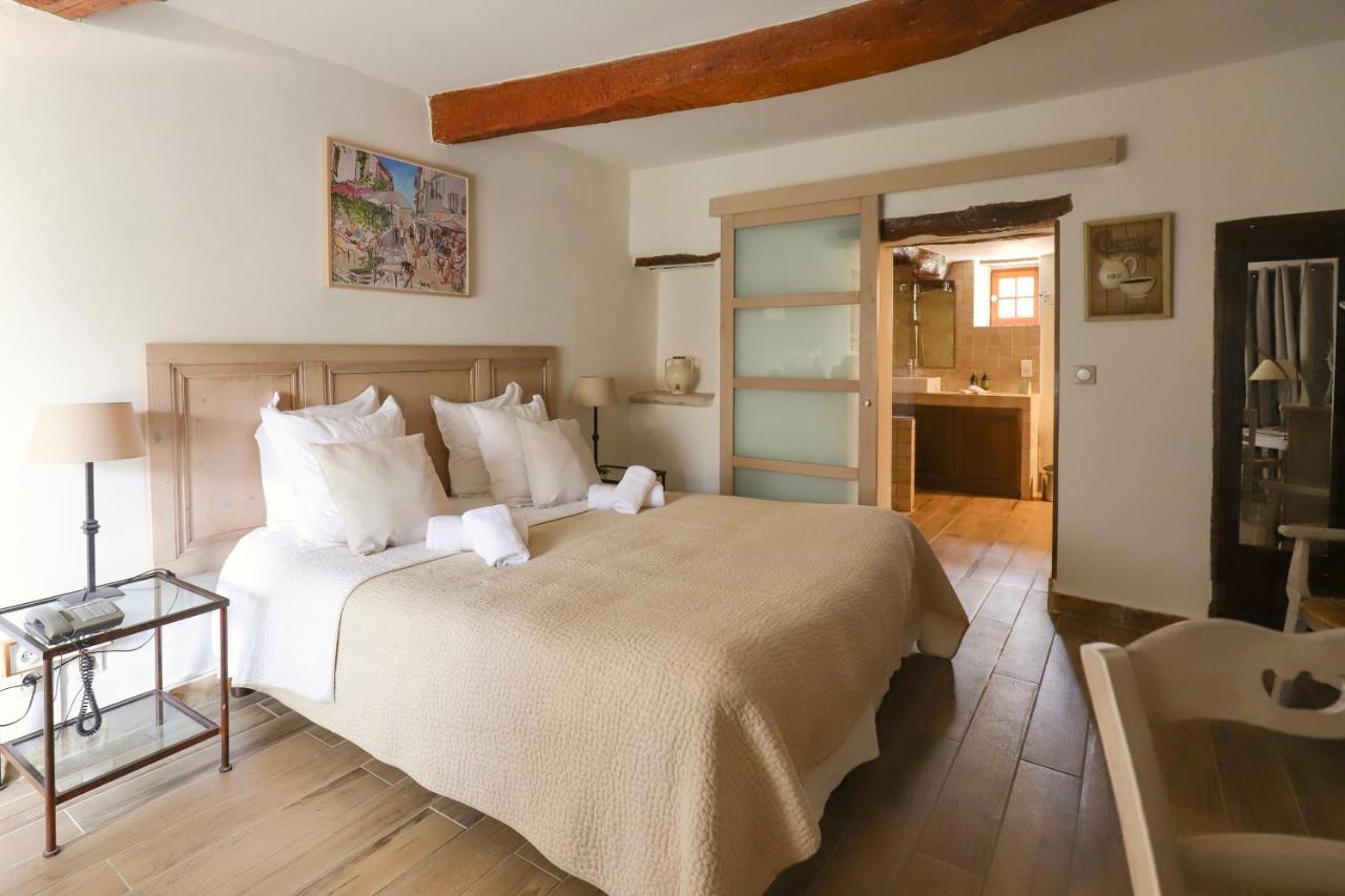Hotel La Ferme De La Huppe Gordes Esterno foto