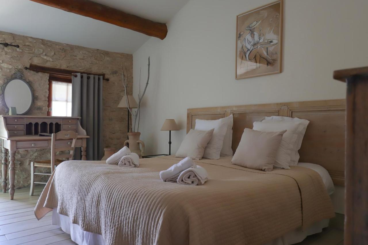 Hotel La Ferme De La Huppe Gordes Esterno foto